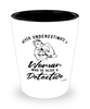 Detective Shotglass Never Underestimate A Woman Who Is Also A Detective Shot Glass