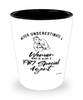 FBI Shotglass Never Underestimate A Woman Who Is Also A FBI Special Agent Shot Glass