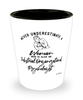 Ind Organ Psychol Shotglass Never Underestimate A Woman Who Is Also An Industrial Organizational Psychologist Shot Glass