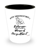 BrConsultant Shotglass Never Underestimate A Woman Who Is Also A BrConsultant Shot Glass