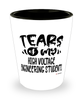Funny High Voltage Engineering Professor Teacher Shotglass Tears Of My High Voltage Engineering Students