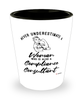 Compliance Consultant Shotglass Never Underestimate A Woman Who Is Also A Compliance Consultant Shot Glass