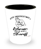 Sheriff Shotglass Never Underestimate A Woman Who Is Also A Sheriff Shot Glass