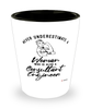 Consultant Engineer Shotglass Never Underestimate A Woman Who Is Also A Consultant Engineer Shot Glass