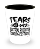 Funny Industrial Production Technologies Professor Teacher Shotglass Tears Of My Industrial Production Technologies Students