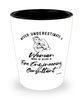 Fire Engineering Consultant Shotglass Never Underestimate A Woman Who Is Also A Fire Engineering Consultant Shot Glass