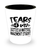 Funny Logistics Materials Management Professor Teacher Shotglass Tears Of My Logistics Materials Management Students