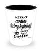 Funny Cardiac Electrophysiologist Shotglass Instant Cardiac Electrophysiologist Just Add Coffee