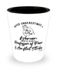 Professor of Peace Conflict Studies Shotglass Never Underestimate A Woman Who Is Also A Professor of Peace Conflict Studies Shot Glass