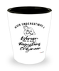Biosystems Engineer Shotglass Never Underestimate A Woman Who Is Also A Biosystems Engineer Shot Glass