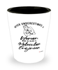 Molecular Engineer Shotglass Never Underestimate A Woman Who Is Also A Molecular Engineer Shot Glass
