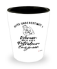 Petroleum Engineer Shotglass Never Underestimate A Woman Who Is Also A Petroleum Engineer Shot Glass