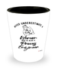 Process Engineer Shotglass Never Underestimate A Woman Who Is Also A Process Engineer Shot Glass
