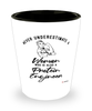 Protein Engineer Shotglass Never Underestimate A Woman Who Is Also A Protein Engineer Shot Glass