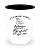 Transport Engineer Shotglass Never Underestimate A Woman Who Is Also A Transport Engineer Shot Glass