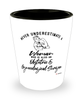 Obstetric Gynecological Surgeon Shotglass Never Underestimate A Woman Who Is Also An Obstetric Gynecological Surgeon Shot Glass