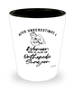 Orthopedic Surgeon Shotglass Never Underestimate A Woman Who Is Also An Orthopedic Surgeon Shot Glass
