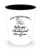 Urological Surgeon Shotglass Never Underestimate A Woman Who Is Also An Urological Surgeon Shot Glass