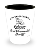 Clinical Pharmaceutical Scientist Shotglass Never Underestimate A Woman Who Is Also A Clinical Pharmaceutical Scientist Shot Glass