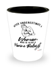 Marine Biologist Shotglass Never Underestimate A Woman Who Is Also A Marine Biologist Shot Glass