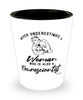 Neuroscientist Shotglass Never Underestimate A Woman Who Is Also A Neuroscientist Shot Glass