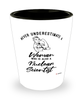 Nuclear Scientist Shotglass Never Underestimate A Woman Who Is Also A Nuclear Scientist Shot Glass