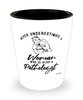Pathologist Shotglass Never Underestimate A Woman Who Is Also A Pathologist Shot Glass