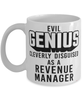 Funny Revenue Manager Mug Evil Genius Cleverly Disguised As A Revenue Manager Coffee Cup 11oz 15oz White