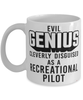 Funny Recreational Pilot Mug Evil Genius Cleverly Disguised As A Recreational Pilot Coffee Cup 11oz 15oz White
