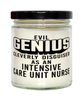 Funny Intensive Care Unit ICU Nurse Candle Evil Genius Cleverly Disguised As An Intensive Care Unit ICU Nurse 9oz Vanilla Scented Candles Soy Wax