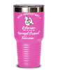 Appraisal Support Technician Tumbler Never Underestimate A Woman Who Is Also An Appraisal Support Tech 30oz Stainless Steel Pink