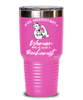 Biochemist Tumbler Never Underestimate A Woman Who Is Also A Biochemist 30oz Stainless Steel Pink