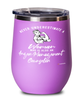 Anger Management Counselor Wine Glass Never Underestimate A Woman Who Is Also An Anger Management Counselor 12oz Stainless Steel Pink