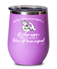 Vice Principal Wine Glass Never Underestimate A Woman Who Is Also A Vice Principal 12oz Stainless Steel Pink