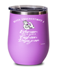 Fashion Designer Wine Glass Never Underestimate A Woman Who Is Also A Fashion Designer 12oz Stainless Steel Pink