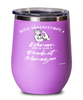 Product Manager Wine Glass Never Underestimate A Woman Who Is Also A Product Manager 12oz Stainless Steel Pink