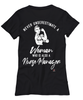 Nurse Manager T-shirt Never Underestimate A Woman Who Is Also A Nurse Manager Womens T-Shirt Black