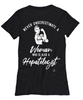 Hepatologist T-shirt Never Underestimate A Woman Who Is Also A Hepatologist Womens T-Shirt Black