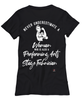 Performing Arts Stage Technician T-shirt Never Underestimate A Woman Who Is Also A Performing Arts Stage Tech Womens T-Shirt Black