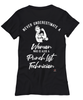 Punch List Technician T-shirt Never Underestimate A Woman Who Is Also A Punch List Tech Womens T-Shirt Black