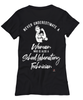 School Laboratory Technician T-shirt Never Underestimate A Woman Who Is Also A School Laboratory Tech Womens T-Shirt Black