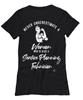 Service Planning Technician T-shirt Never Underestimate A Woman Who Is Also A Service Planning Tech Womens T-Shirt Black