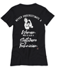 Software Technician T-shirt Never Underestimate A Woman Who Is Also A Software Tech Womens T-Shirt Black