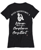 Compliance Consultant T-shirt Never Underestimate A Woman Who Is Also A Compliance Consultant Womens T-Shirt Black