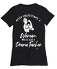 Drama Teacher T-shirt Never Underestimate A Woman Who Is Also A Drama Teacher Womens T-Shirt Black