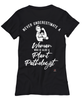 Plant Pathologist T-shirt Never Underestimate A Woman Who Is Also A Plant Pathologist Womens T-Shirt Black