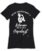 Seismologist T-shirt Never Underestimate A Woman Who Is Also A Seismologist Womens T-Shirt Black