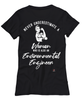 Environmental Engineer T-shirt Never Underestimate A Woman Who Is Also An Environmental Engineer Womens T-Shirt Black