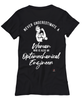 Optomechanical Engineer T-shirt Never Underestimate A Woman Who Is Also An Optomechanical Engineer Womens T-Shirt Black