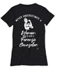 Forensic Counselor T-shirt Never Underestimate A Woman Who Is Also A Forensic Counselor Womens T-Shirt Black